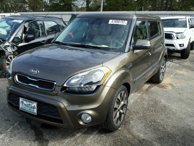 KNDJT2A68C7463154 - 2012 KIA SOUL + BROWN photo 2