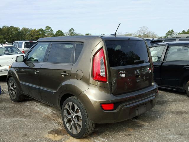 KNDJT2A68C7463154 - 2012 KIA SOUL + BROWN photo 3