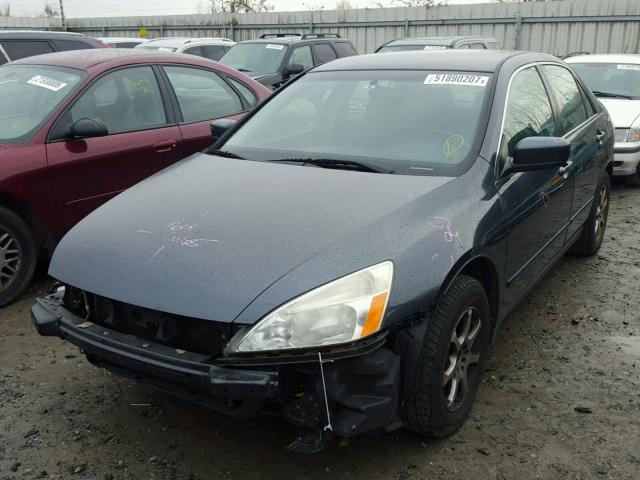 1HGCM56334A149939 - 2004 HONDA ACCORD LX BLUE photo 2