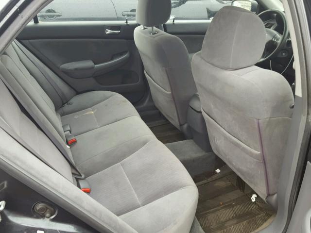 1HGCM56334A149939 - 2004 HONDA ACCORD LX BLUE photo 6