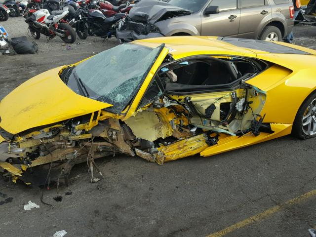 ZHWUC2ZF8HLA07794 - 2017 LAMBORGHINI HURACAN YELLOW photo 10