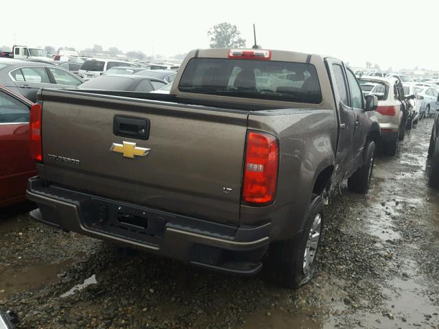 1GCGSCE37G1250952 - 2016 CHEVROLET COLORADO L BROWN photo 4