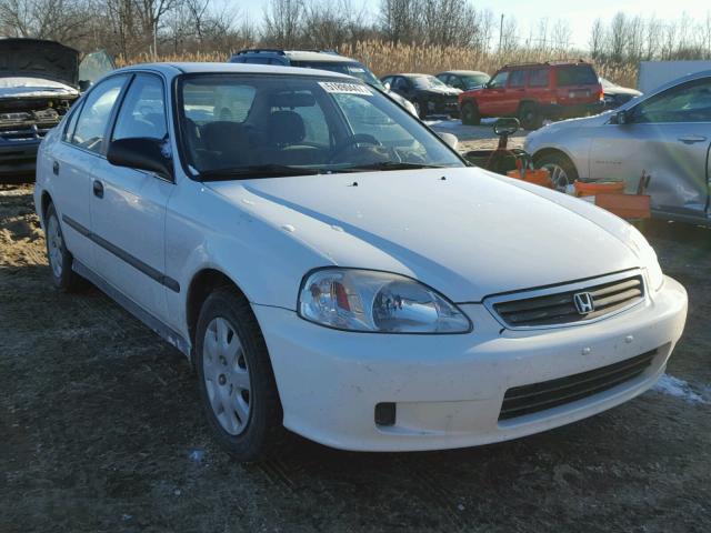 1HGEJ6675XL034293 - 1999 HONDA CIVIC LX WHITE photo 1