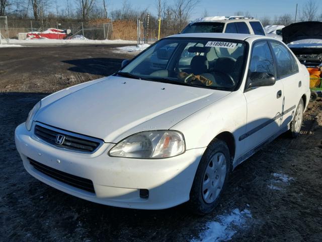 1HGEJ6675XL034293 - 1999 HONDA CIVIC LX WHITE photo 2