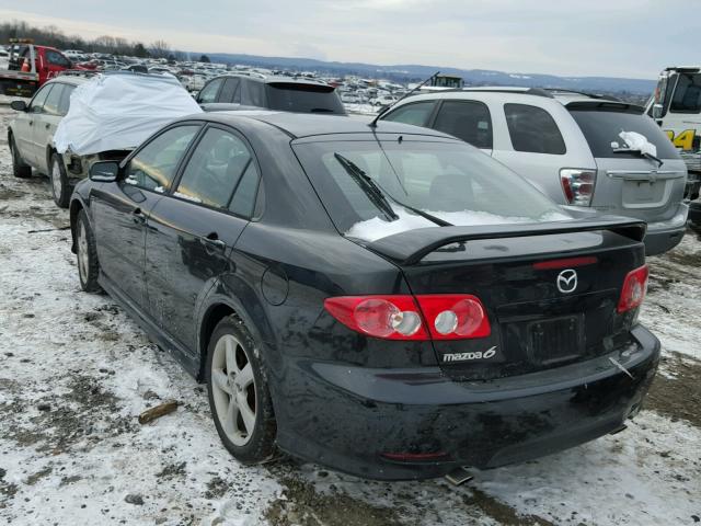 1YVHP84C955M45729 - 2005 MAZDA 6 I BLACK photo 3