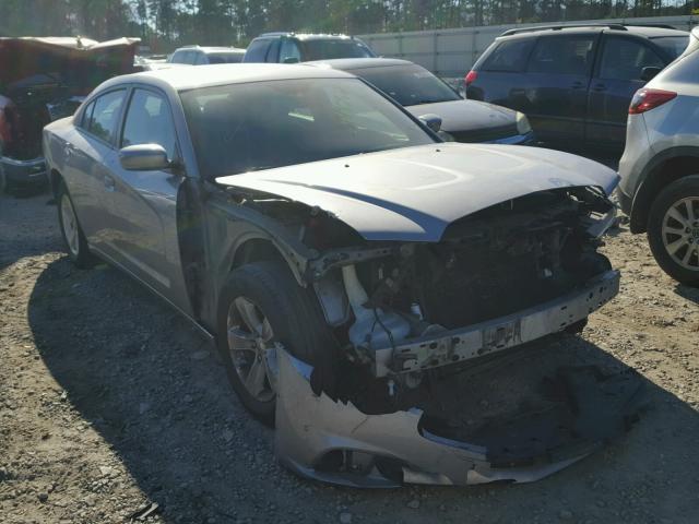 2C3CDXBG9EH108788 - 2014 DODGE CHARGER SE GRAY photo 1