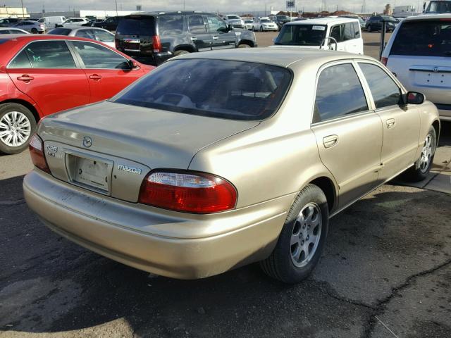 1YVGF22C5Y5172159 - 2000 MAZDA 626 ES GOLD photo 4