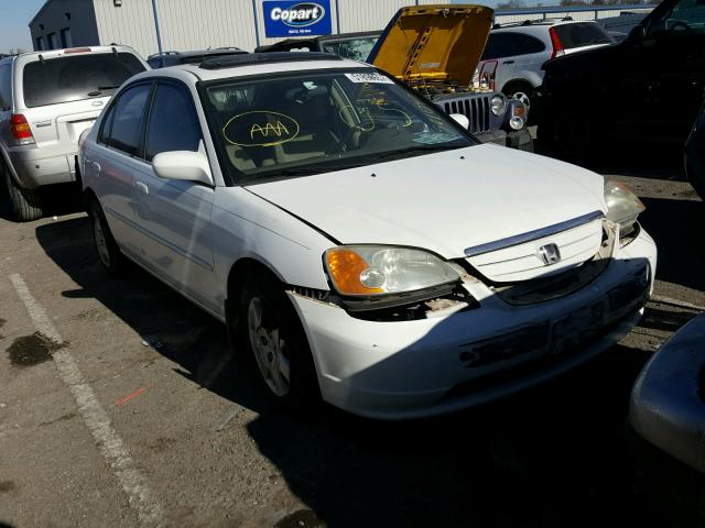 2HGES26712H561047 - 2002 HONDA CIVIC EX WHITE photo 1