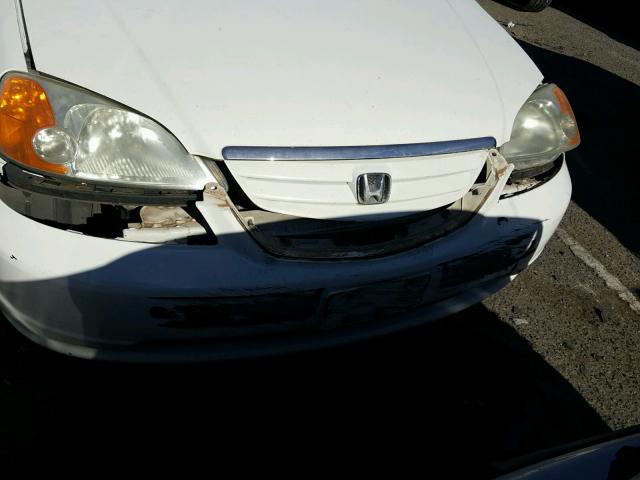 2HGES26712H561047 - 2002 HONDA CIVIC EX თეთრი ფოტო 9