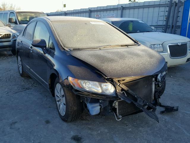 2HGFA16518H510771 - 2008 HONDA CIVIC LX BLUE photo 1