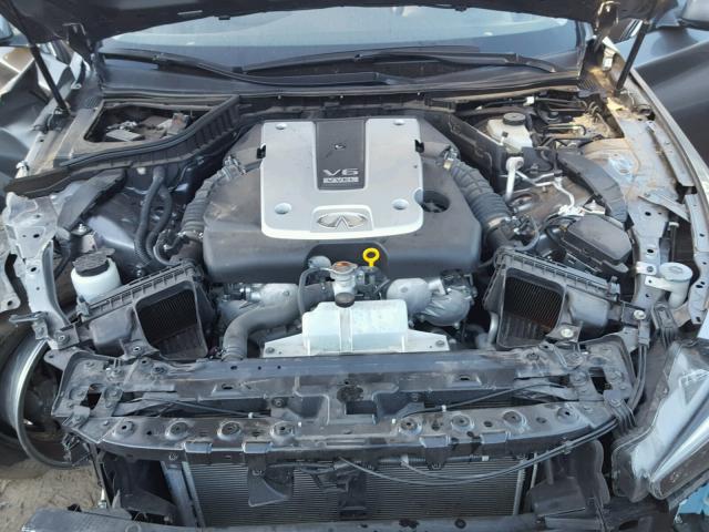 JN1BV7AR5FM391747 - 2015 INFINITI Q50 BASE Gris foto 7