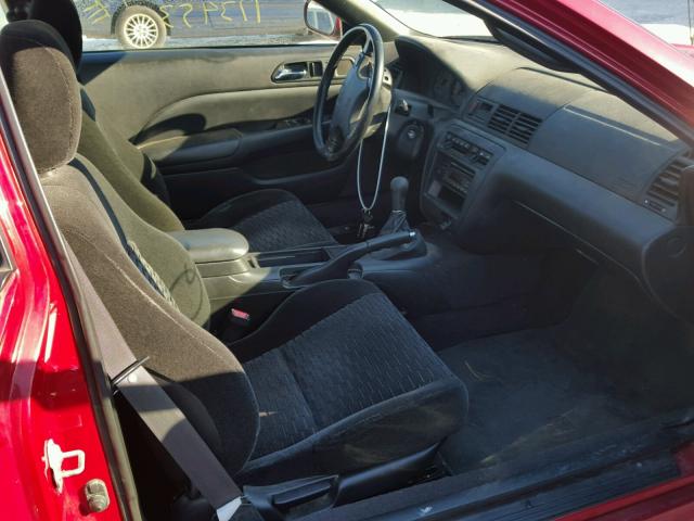 JHMBB6154VC007358 - 1997 HONDA PRELUDE SH RED photo 5