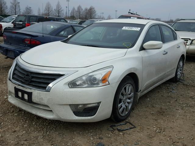 1N4AL3AP9DC287163 - 2013 NISSAN ALTIMA 2.5 WHITE photo 2