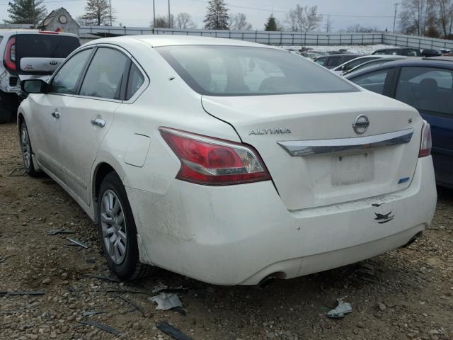 1N4AL3AP9DC287163 - 2013 NISSAN ALTIMA 2.5 WHITE photo 3