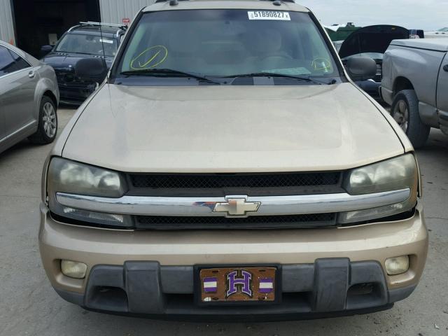 1GNES16S556110309 - 2005 CHEVROLET TRAILBLAZE TAN photo 9