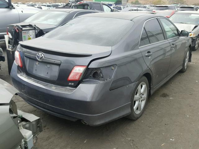 4T1BK46K97U532090 - 2007 TOYOTA CAMRY NEW GRAY photo 4