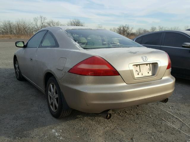 1HGCM82713A010014 - 2003 HONDA ACCORD EX GOLD photo 3