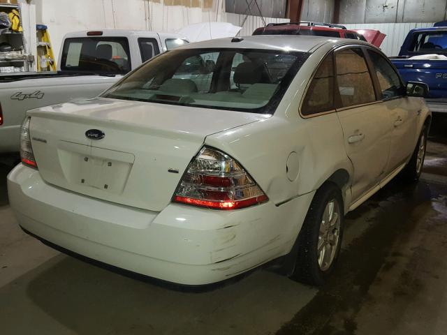 1FAHP26W39G125283 - 2009 FORD TAURUS SE CREAM photo 4