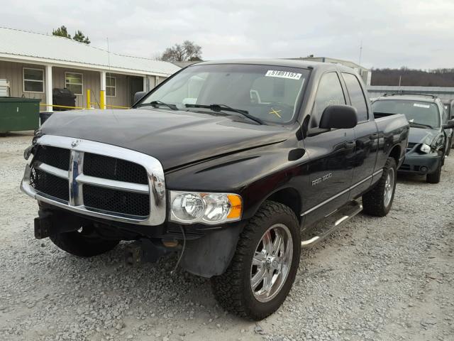 1D7HA18N23S111511 - 2003 DODGE RAM 1500 S BLACK photo 2