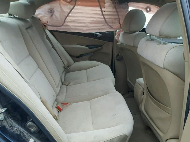 1HGFA16806L095145 - 2006 HONDA CIVIC EX ლურჯი ფოტო 6