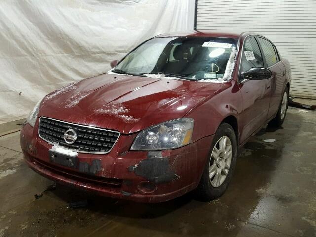 1N4AL11D86N449219 - 2006 NISSAN ALTIMA S RED photo 2