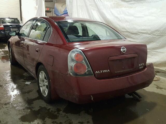 1N4AL11D86N449219 - 2006 NISSAN ALTIMA S RED photo 3