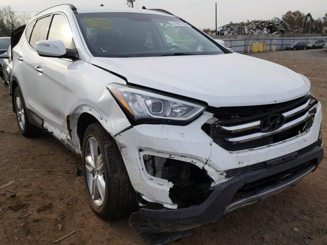 5XYZU3LA7DG086537 - 2013 HYUNDAI SANTA FE S WHITE photo 1