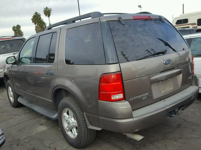 1FMZU63E85UB86100 - 2005 FORD EXPLORER X TAN photo 3