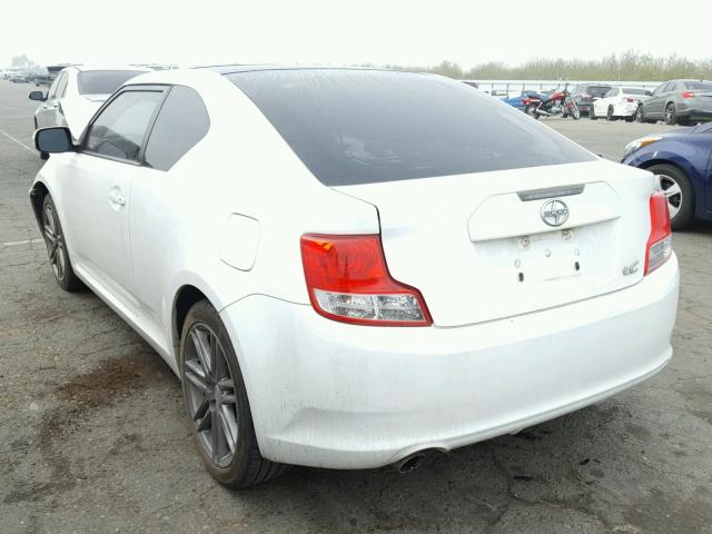 JTKJF5C75B3019047 - 2011 TOYOTA SCION TC 白色 照片 3