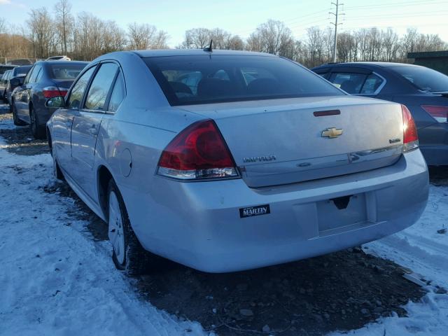 2G1WA5EK9B1128929 - 2011 CHEVROLET IMPALA LS SILVER photo 3