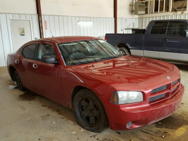 2B3KA43R98H259859 - 2008 DODGE CHARGER RED photo 1