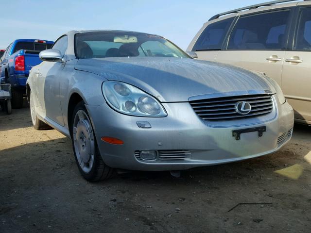 JTHFN48Y850063480 - 2005 LEXUS SC 430 SILVER photo 1