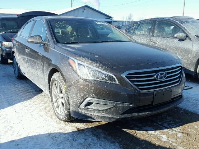 5NPE24AF6FH223889 - 2015 HYUNDAI SONATA SE BLACK photo 1