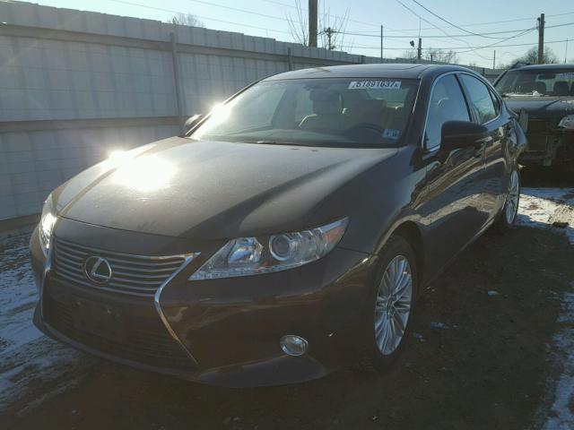 JTHBK1GG1D2032976 - 2013 LEXUS ES 350 BLACK photo 2