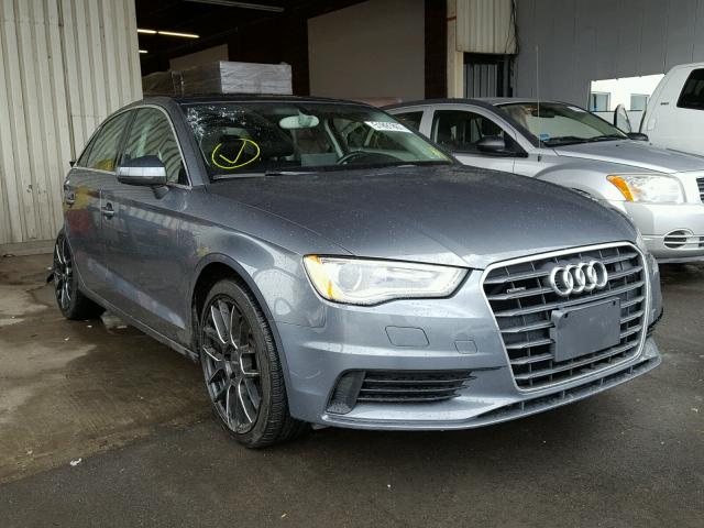 WAUEFGFF1F1006429 - 2015 AUDI A3 PREMIUM GRAY photo 1