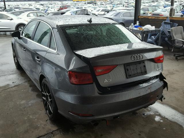 WAUEFGFF1F1006429 - 2015 AUDI A3 PREMIUM GRAY photo 3