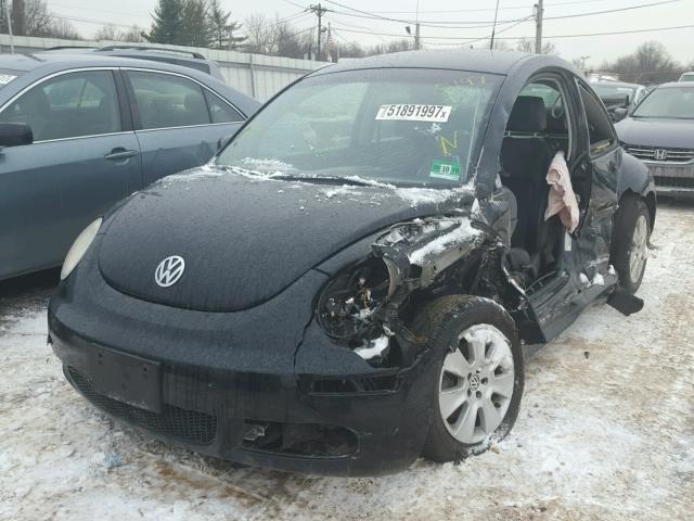 3VWPW31C38M520593 - 2008 VOLKSWAGEN NEW BEETLE 黑色 照片 2