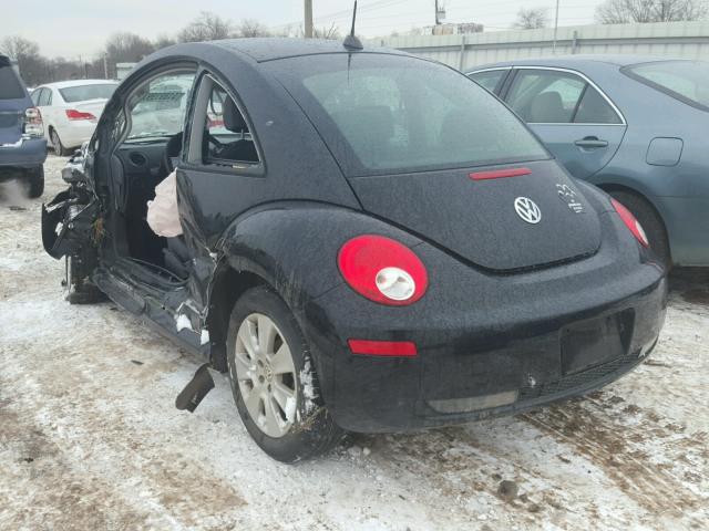 3VWPW31C38M520593 - 2008 VOLKSWAGEN NEW BEETLE 黑色 照片 3
