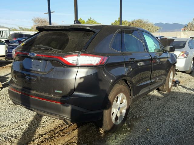 2FMPK3G9XHBC45473 - 2017 FORD EDGE SE GRAY photo 4