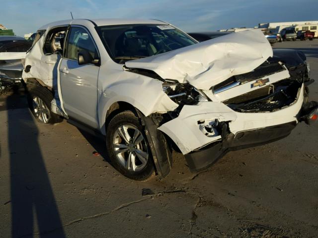 2GNALBEK4D1269170 - 2013 CHEVROLET EQUINOX LS WHITE photo 1