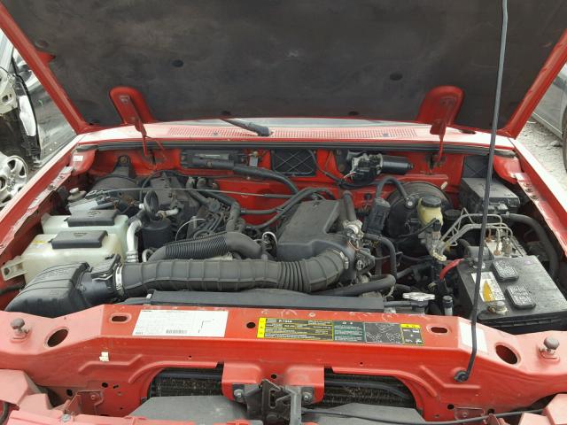 4F4YR12U83TM09548 - 2003 MAZDA B3000 RED photo 7