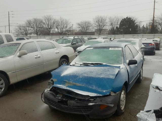 1G1JC5249T7287609 - 1996 CHEVROLET CAVALIER BLUE photo 2