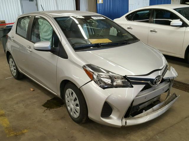 VNKKTUD38HA081628 - 2017 TOYOTA YARIS L SILVER photo 1