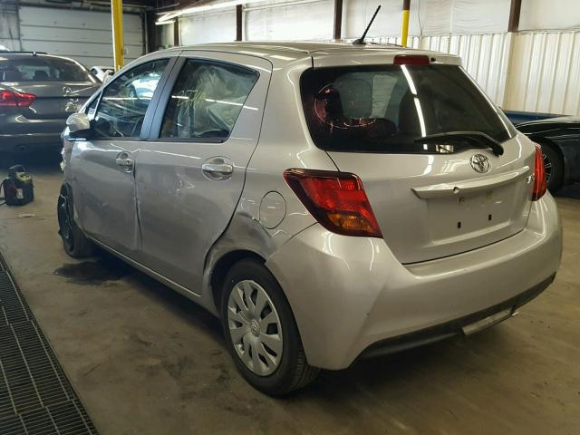 VNKKTUD38HA081628 - 2017 TOYOTA YARIS L SILVER photo 3