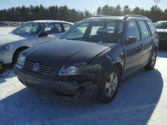 WVWSR61J75W031758 - 2005 VOLKSWAGEN JETTA GLS BLACK photo 2