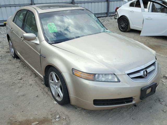 19UUA66245A005442 - 2005 ACURA TL TAN photo 1