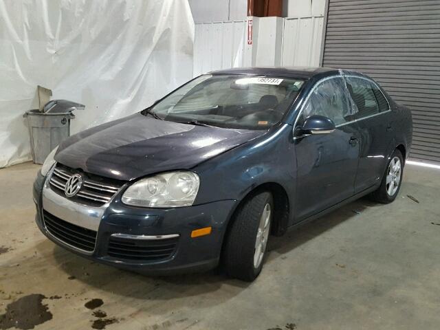 3VWRM71K68M072847 - 2008 VOLKSWAGEN JETTA SE BLUE photo 2