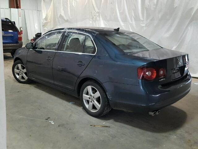 3VWRM71K68M072847 - 2008 VOLKSWAGEN JETTA SE BLUE photo 3