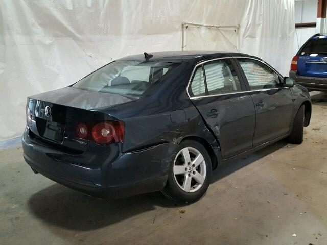 3VWRM71K68M072847 - 2008 VOLKSWAGEN JETTA SE BLUE photo 4