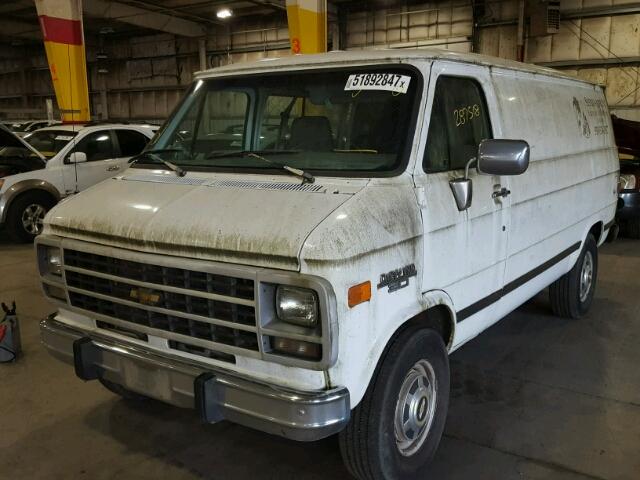 1GCGG35K8SF179541 - 1995 CHEVROLET G30 WHITE photo 2